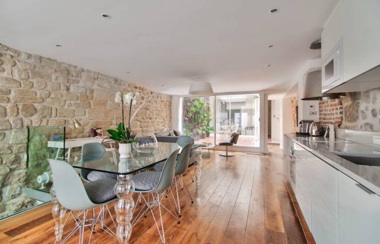 Jardin Priv Gorgeous 3 Bed House in Le Marais — photo 4