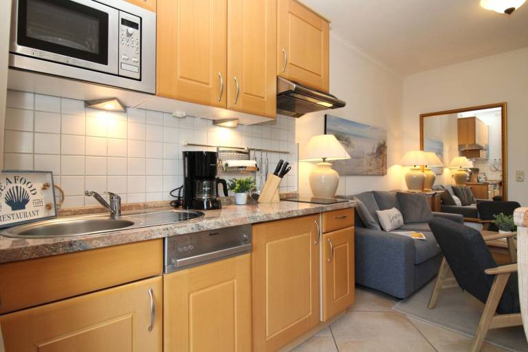 Haus Kühlung Fewo 3: strandnahe 2-Zimmer-Fewo mit geschützter Terrasse — photo 5