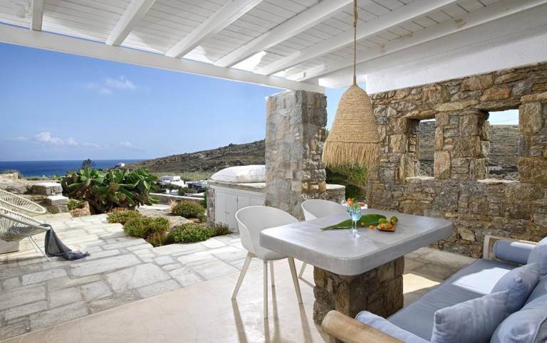 Studio Apartment 'Vlia Mar Myconian Residences 35' with Sea View, Wi-Fi and Air Conditioning in Mykonos