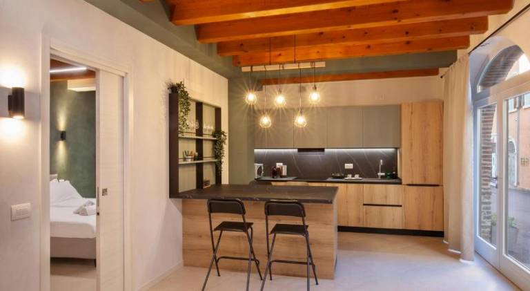 Rental apartment with 1 room for 4 persons in Affi