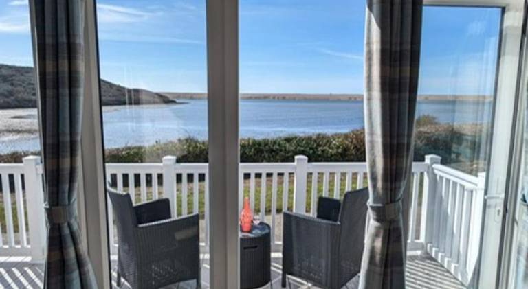 LOCATION LOCATION Beautiful Modern Frontline Caravan Haven Littlesea Weymouth in Weymouth