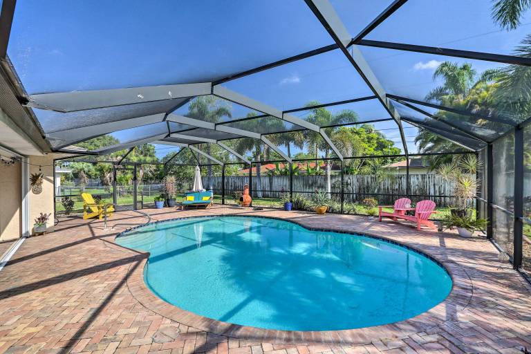 Private Pool + Covered Patio: Cape Coral Haven! in Cape Coral, FL