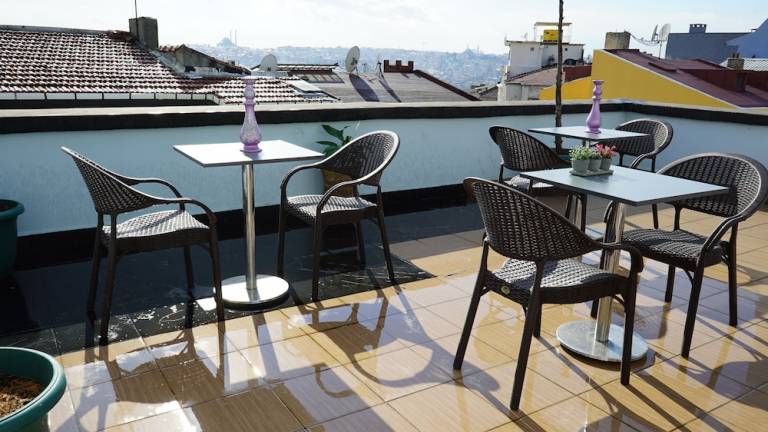 Wonderful rental with fast internet & patio | Close to Galata Tower | City view