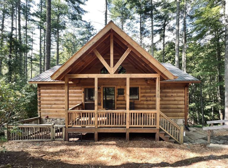 Cabin Cherry Log