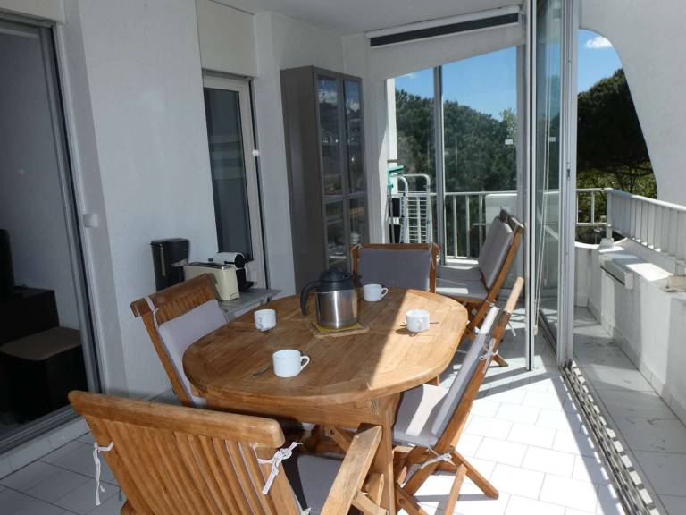 Studio cabin with pool, air conditioning, garage, 300m from beach — photo 3