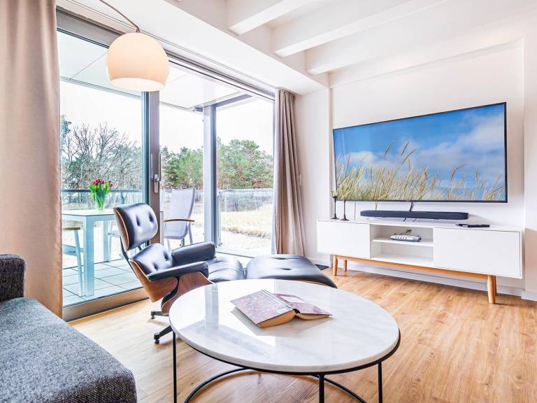 FeWo Strandlust: Moderne 80m² Wohnung mit Meerblick, Balkon, 2 Schlafzimmern — photo 3