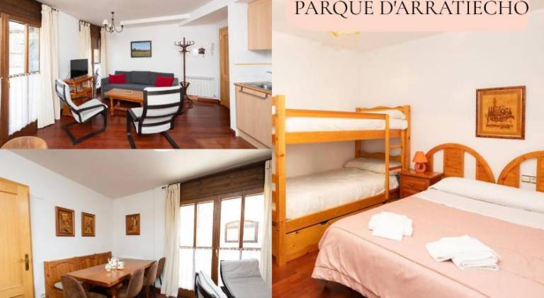 Rental apartment with 2 rooms for 6 persons in Huesca