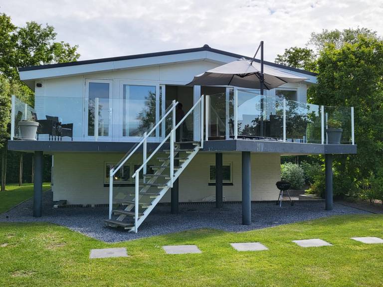 Villa mit Blick auf das Veerse Meer