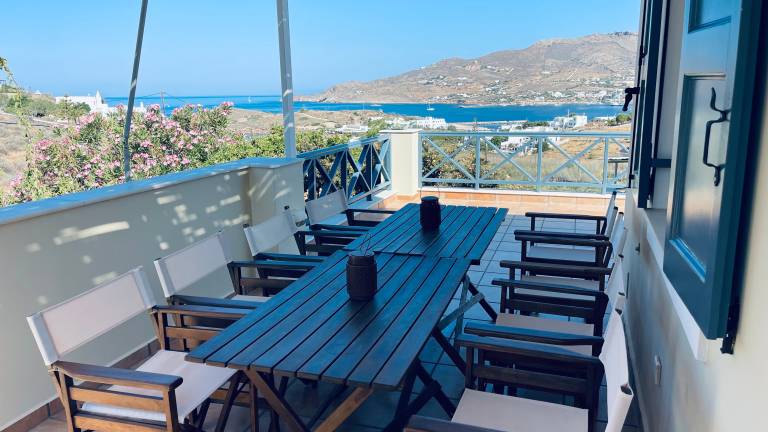 Holiday Home 'Sunset Retreat Marie' with Sea View, Wi-Fi and Air Conditioning in Syros