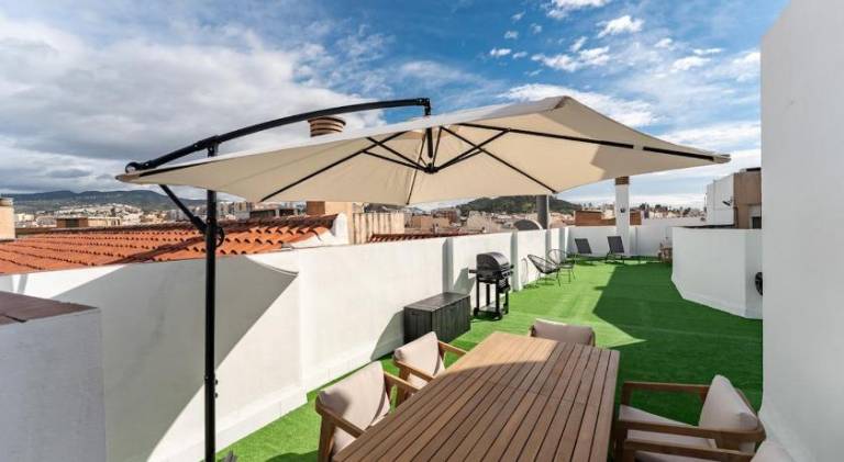 Super Central Penthouse with Panoramic view Terrace in Málaga