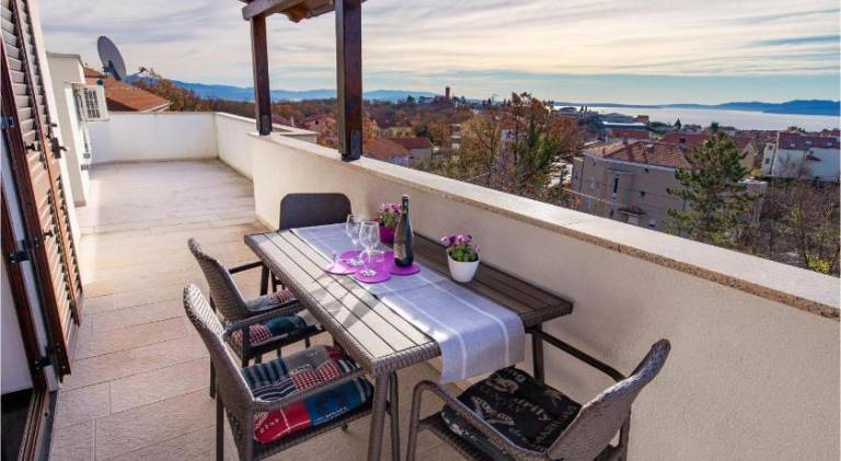 Holiday apartment with 2 rooms for 4 persons in Rijeka