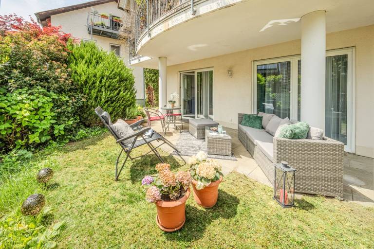 Charmante Ferienwohnung mit Garten in 2 min am See