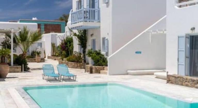 House with terrace, garden & pool | Suitable for remote work in Mykonos