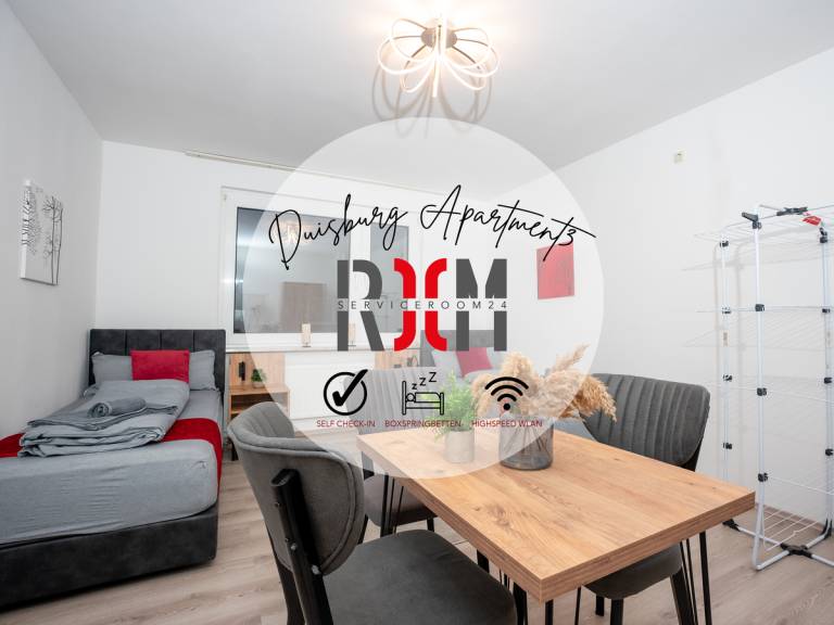Nice holiday apartment with patio | Perfect for remote work | Pets are welcome in Duisburg
