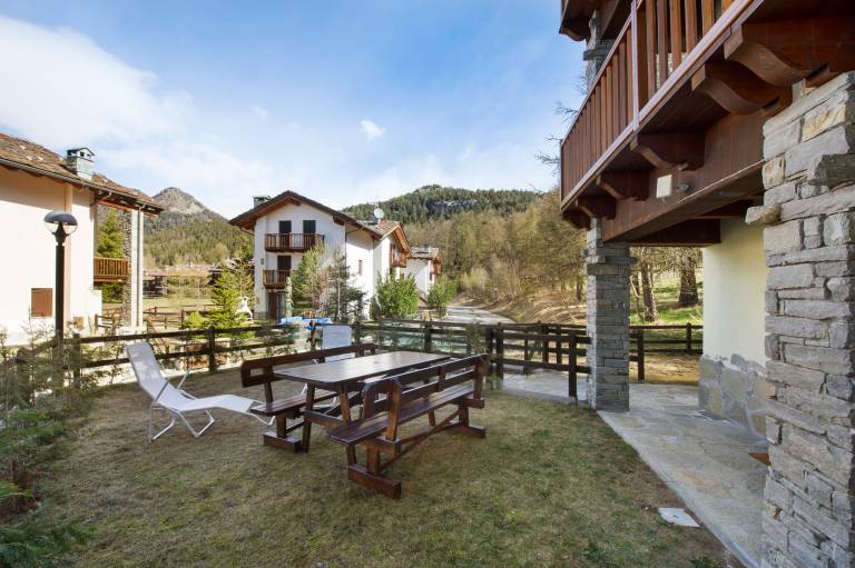 House with garden | Mountain view in Aosta