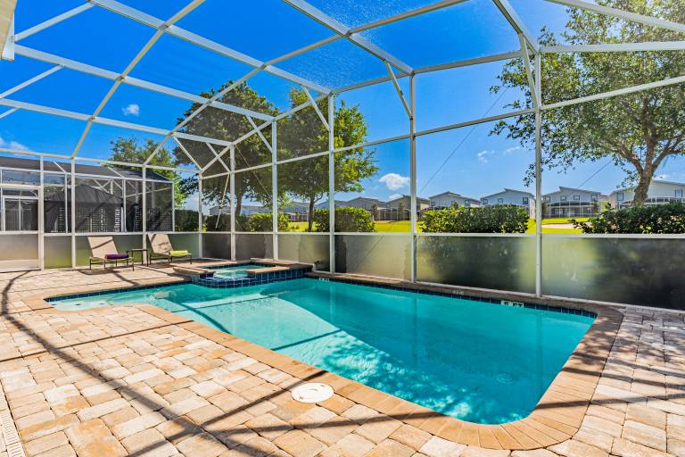 Child-friendly wonderful house with BBQ, sauna & private pool | Pets are welcome in Osceola, FL
