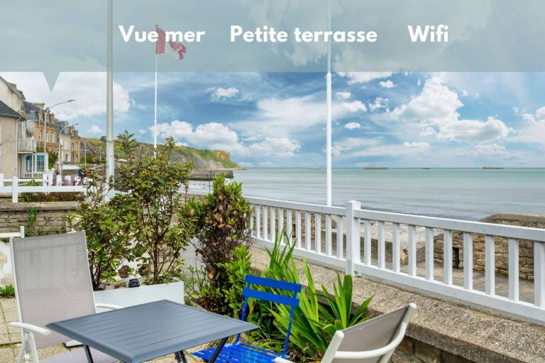 Ferienwohnung mit Hund inArromanches-les-Bains, Normandie  f&uuml;r max. 4 Personen
