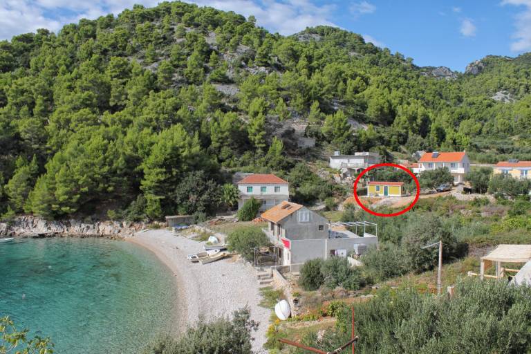 One bedroom house near beach Cove Skozanje (Hvar) (K-18887) — photo 2