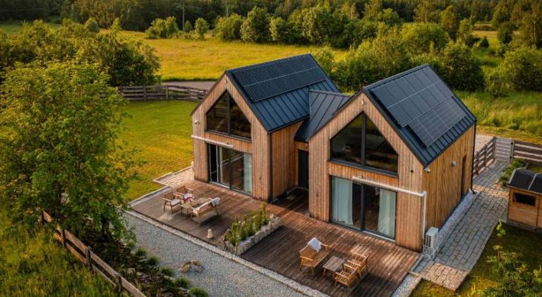 Domek w stylu alpejskim  Karpniki