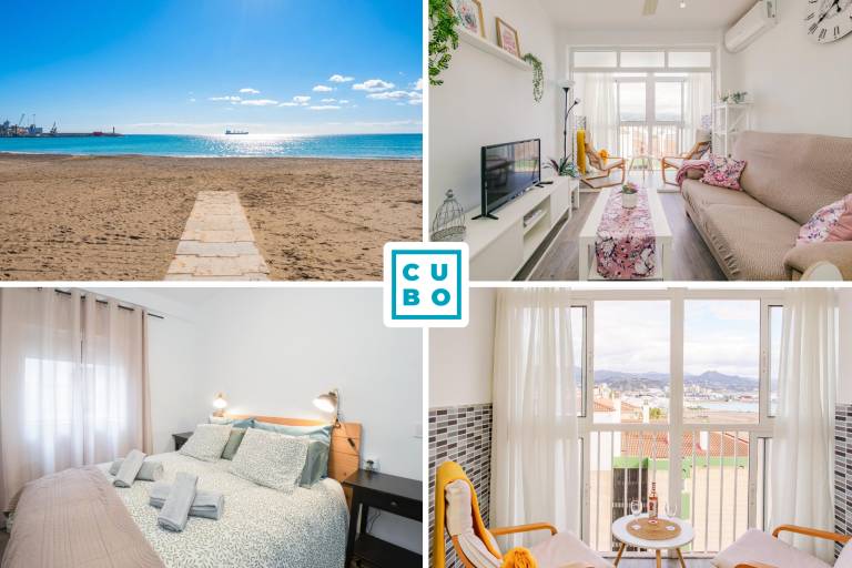 Cubo s Mendoza Seaview Malaga Apartment