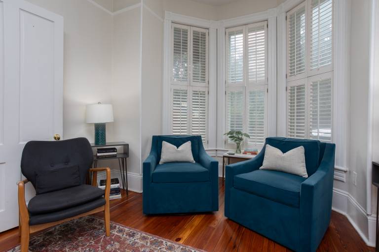 Vacation home with patio & garden | City view | Good for workation in Savannah, GA