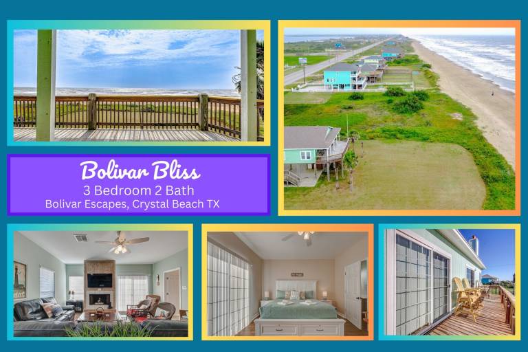 Family-oriented wonderful vacation home with terrace | Dogs allowed in Bolivar, TX