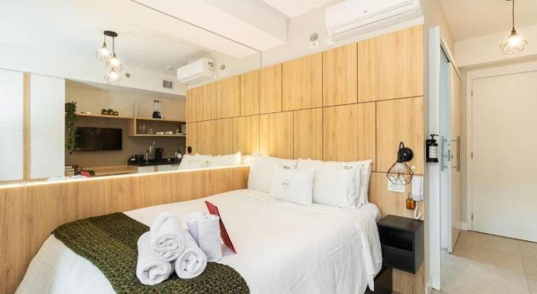 Rental apartment with private pool in Olímpia