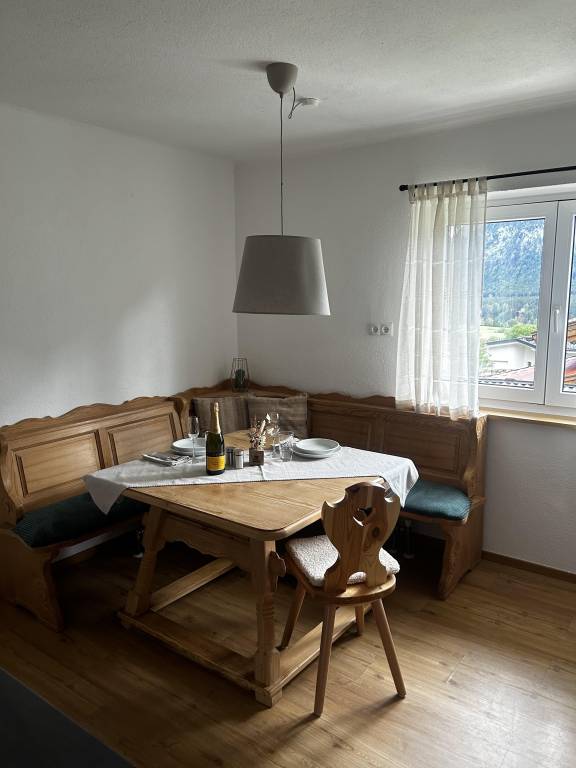 Holiday apartment with patio, BBQ & yard | Mountain view in Eben am Achensee