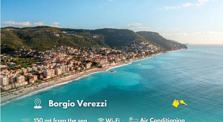 Beautiful rental apartment | Next to the beach | Pet-friendly in Loano