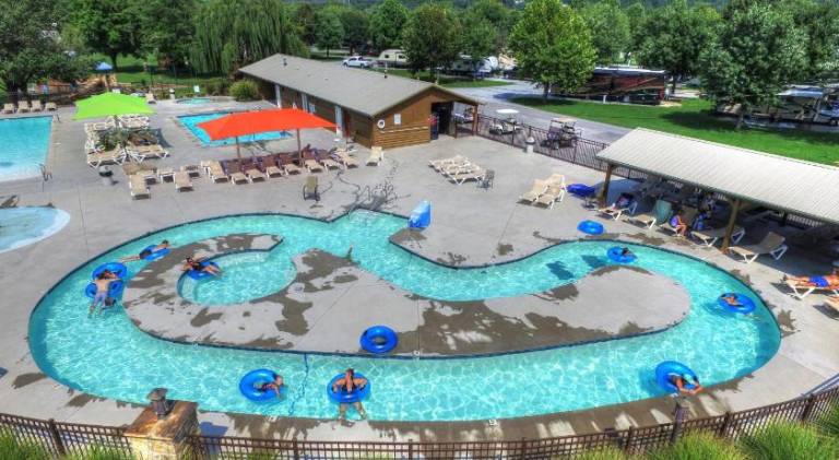 Vacation home with hot tub & pool in Sevierville, TN
