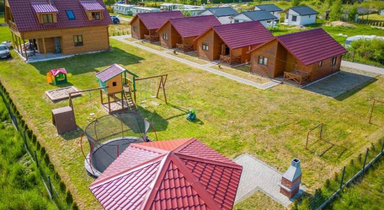 Lodge with grill, jacuzzi & garden | Pets allowed in Koszalin