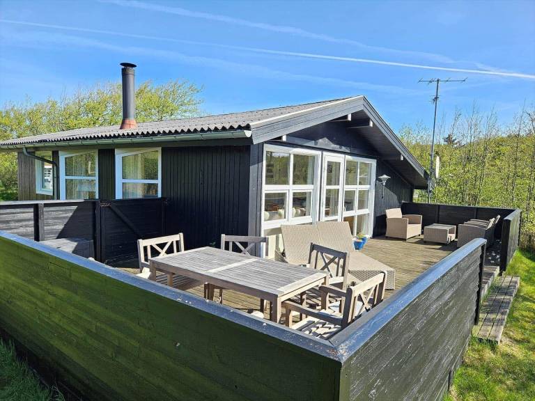 Ferienhaus mit Hund inRindby Strand Nordseeküste Dänemark f&uuml;r max. 5 Personen