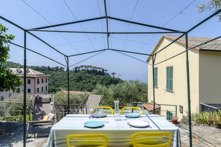 Sea View Apartment Camogli Hill