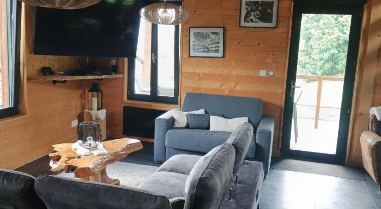 Chalet Bois le Havre du sotre Gerardmer Sauna panoramique jacuzzi 14 personnes et 1 bebe — photo 2