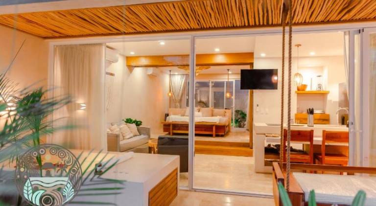 New 1BR with Jacuzzi & Free Access to DOS CEIBAS Beach Club — photo 4