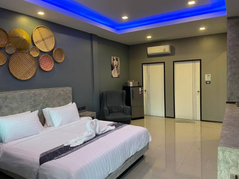 Dedicated room with private pool & patio | City view in Rayong