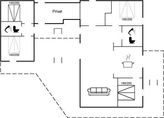 131 m² Ferienhaus ∙ 4 Schlafzimmer ∙ 8 Gäste – Bild 29