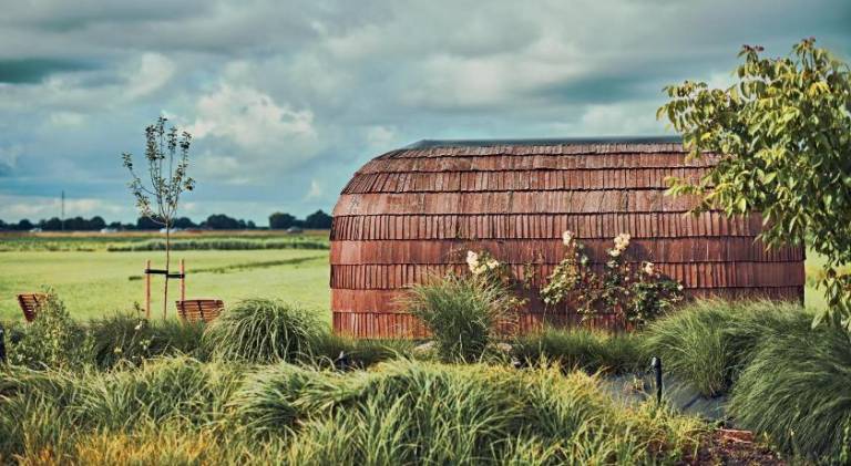 Nest luxe wellness met prive sauna in Friesland
