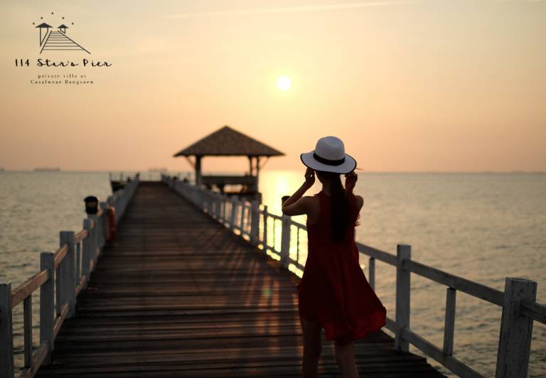 Villa at Casalunar Bangsaen in Chonburi