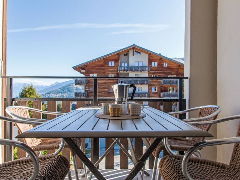 Ferienwohnung in Nendaz, 4 Vallées für max. 4 Personen