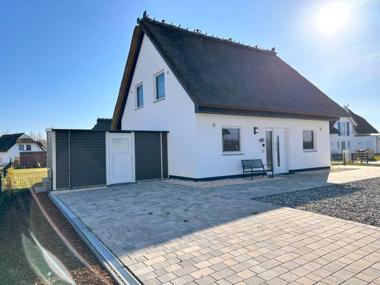 Urlaub mit Hund im Ferienhaus Brise im Süden der Insel Rügen in Bergen auf Ruegen