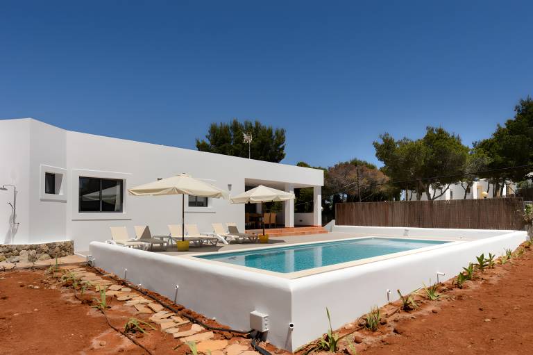 Ferienhaus in Cala Llenya, Ibiza f&uuml;r max. 6 Personen, 