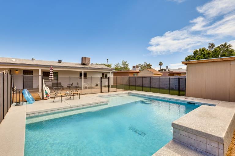 Modern Phoenix Home w Pool 13 Mi to Downtown