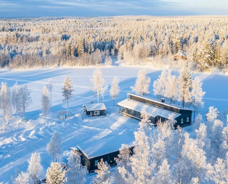 Fully equipped spacious villa with sauna, BBQ & yard | Good for workation | Dogs allowed in Rovaniemi