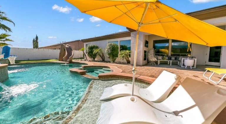 Vacation home with pool & hot tub in Indio, CA