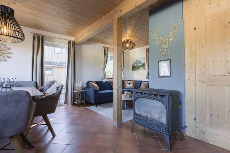 Chalet with terrace, yard & sauna — photo 3
