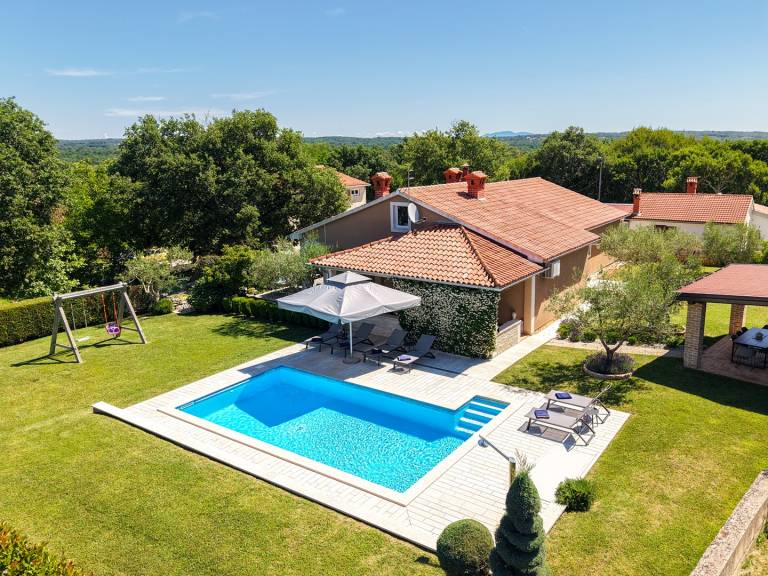Ferienhaus in Selina, Sveti Lovreč f&uuml;r max. 8 Personen, 