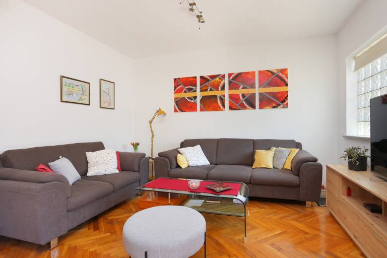 Three bedroom apartment with terrace and sea view Arbanija, Čiovo (A-1125-a) — photo 3