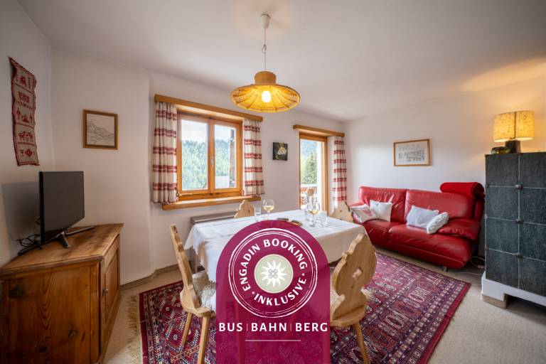 Apartment with terrace & BBQ in Val Muestair