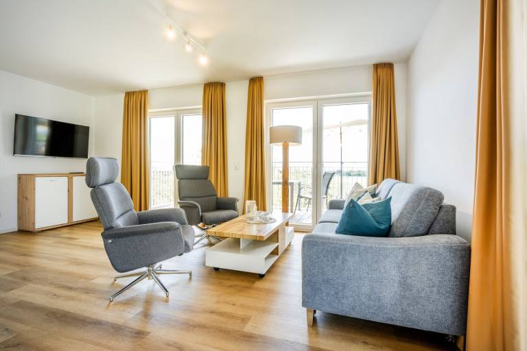 Moderne, hochwertige Ferienwohnung, Sauna, großer Balkon, strandnah — photo 4